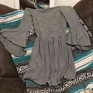 Romper/ Black and White